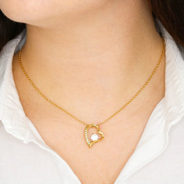 To My Loving Mother - Forever Love Necklace - Gift Set - SLDDL0102 - Sunshine Letters Co